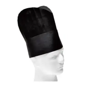 ピコ シェフハット ブラック 23cm（50枚入）